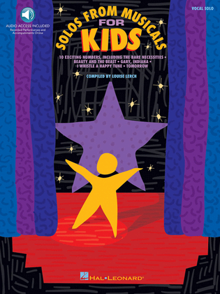 Book cover for Solos from Musicals for Kids