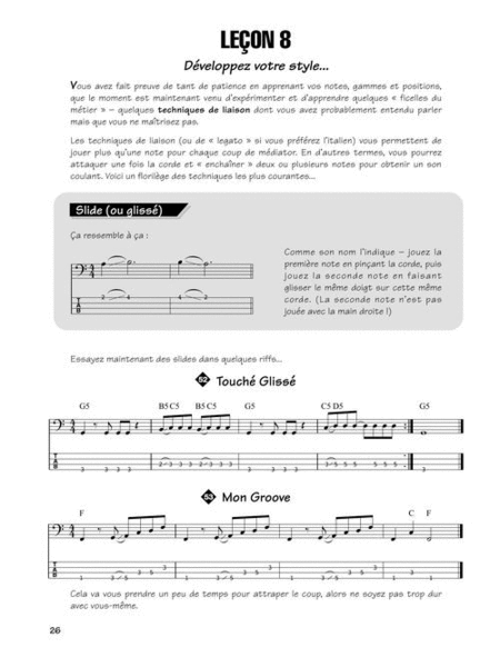 FastTrack Bass Method – Book 2 – French Edition