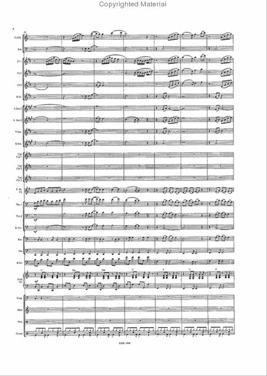 ABBA Forever ABBA Forever Concert Band scores gallery preview page 6