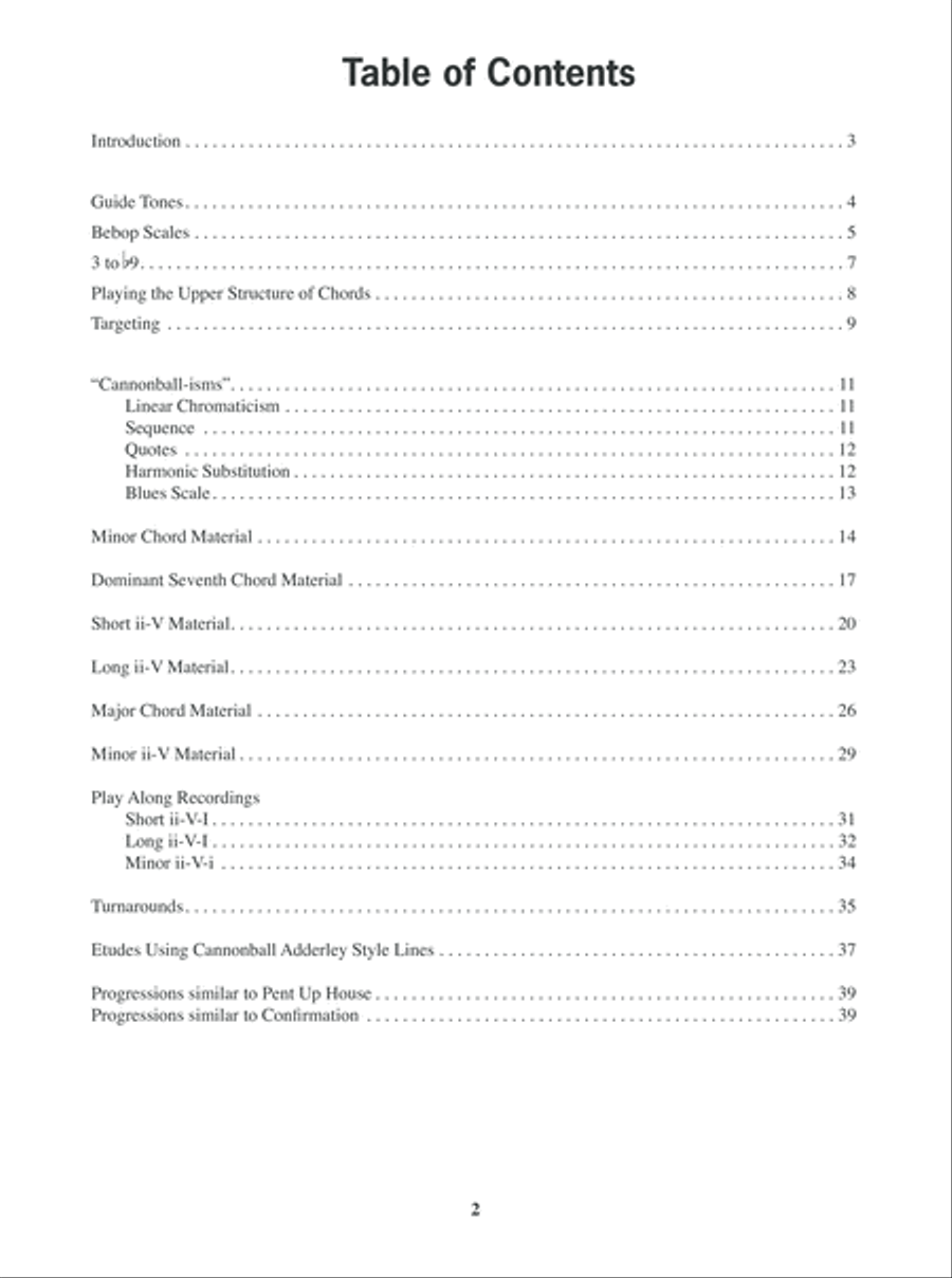Essential Jazz Lines in the Style of Cannonball Adderly, Bass Clef Double Bass scores gallery preview page 3
