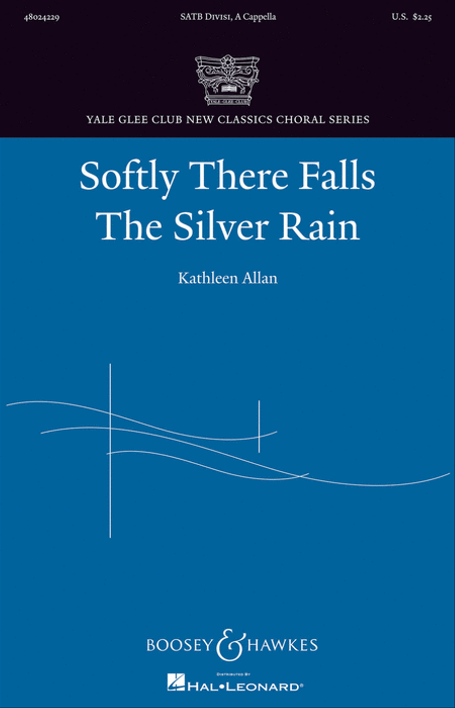 Softly There Falls the Silver Rain Divisi scores gallery preview page 1