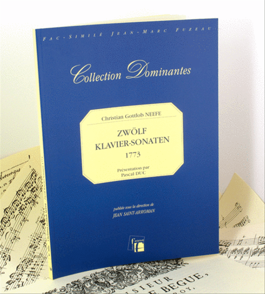 Zwolf Klavier Sonaten. Leipzig, 1773 Piano Solo scores gallery preview page 1