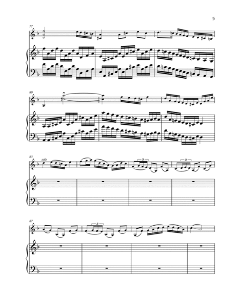 Passacaglia for violin and piano image number null