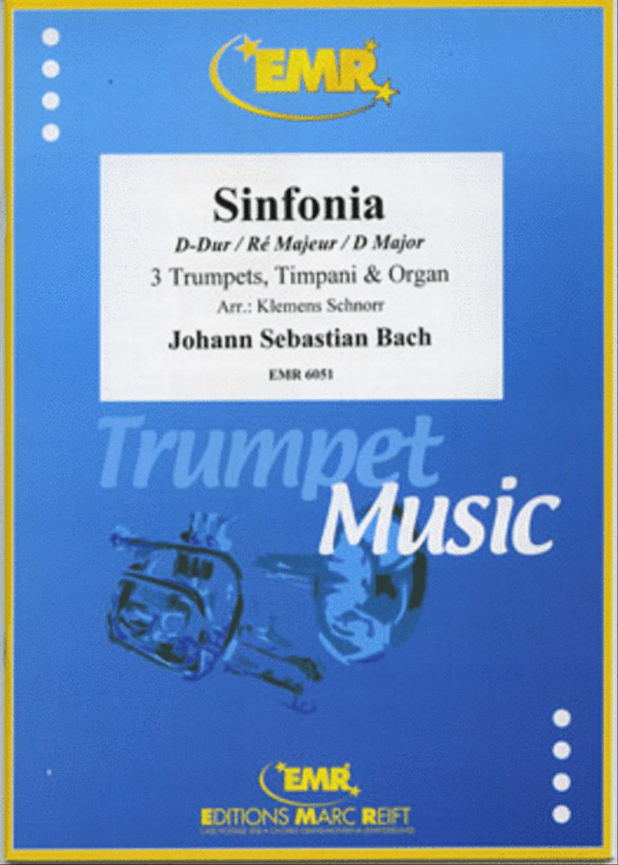 Sinfonia Bb-Dur Trumpet scores gallery preview page 1