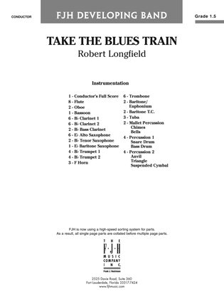 Take the Blues Train: Score