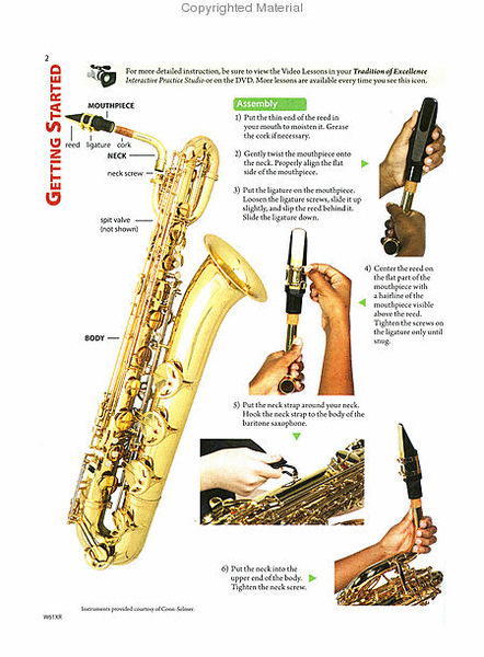 Tradition of Excellence Book 1 - Eb Baritone Saxophone