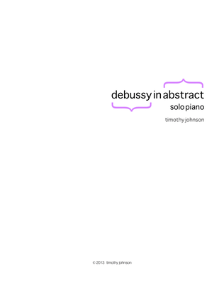 debussy in abstract