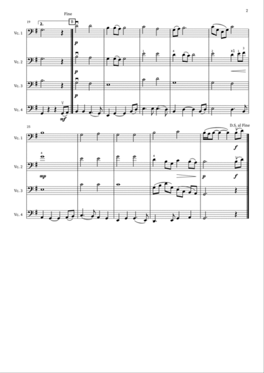 Wild Mountain Thyme School and Community scores gallery preview page 2