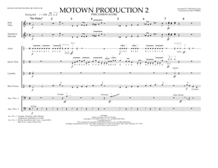 Motown Production 2 (arr. Tom Wallace) - Percussion Score