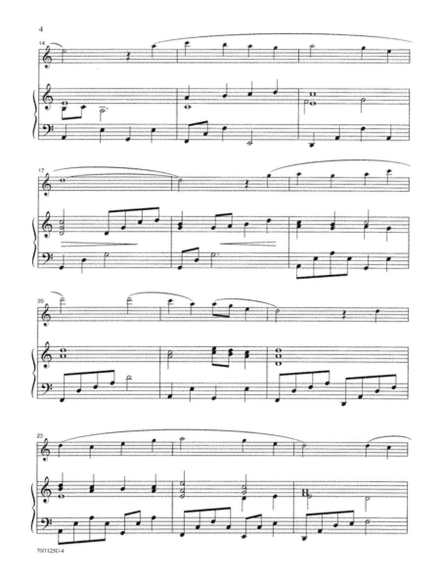 Contemporary Hymn Settings for Flute and Piano