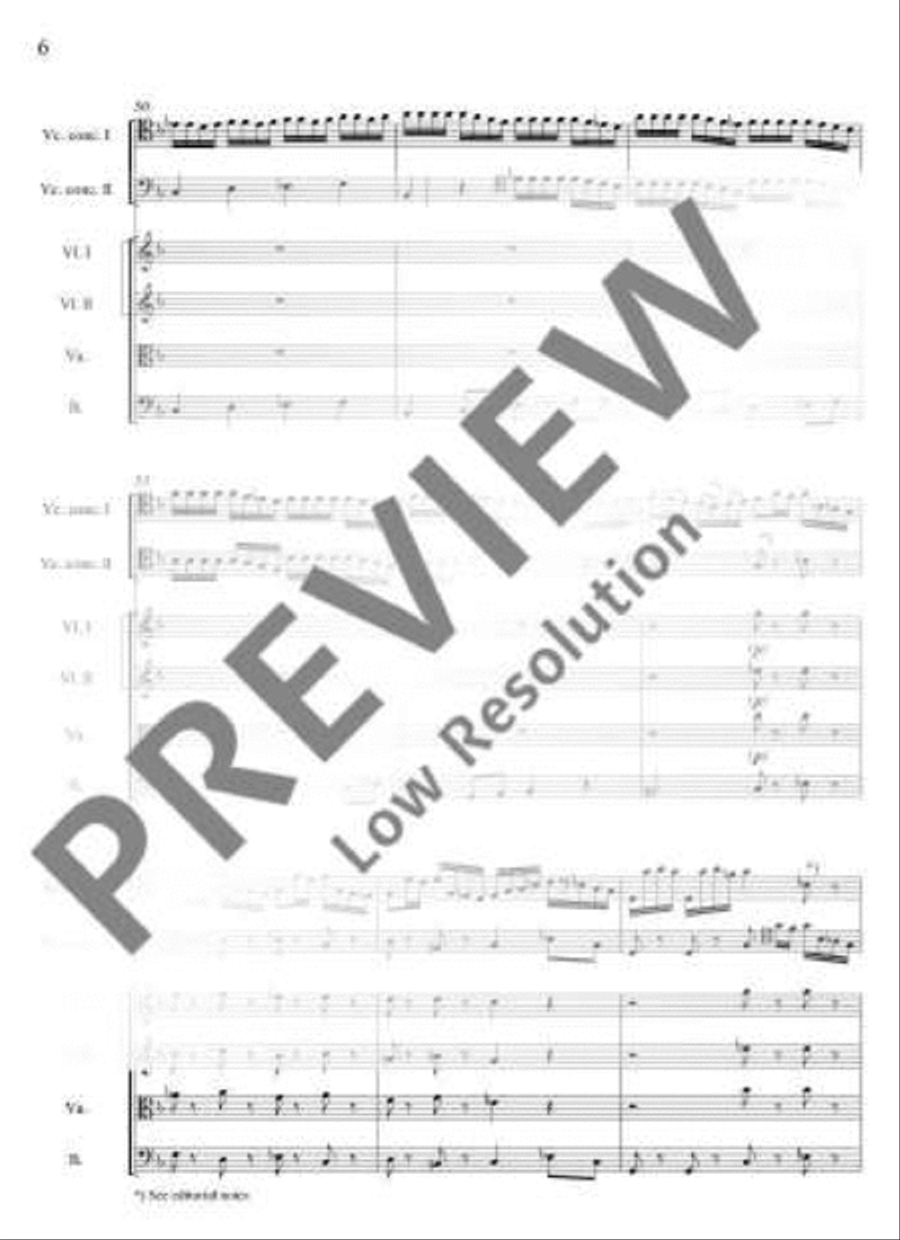 Concerto G minor String Orchestra scores gallery preview page 15