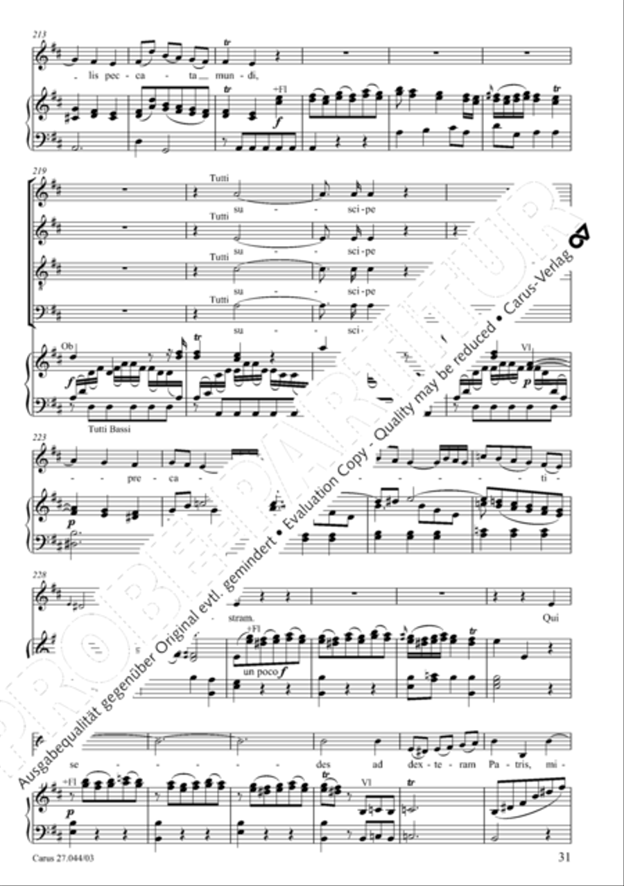 Messa per il Santissimo Natale 4-Part scores gallery preview page 32