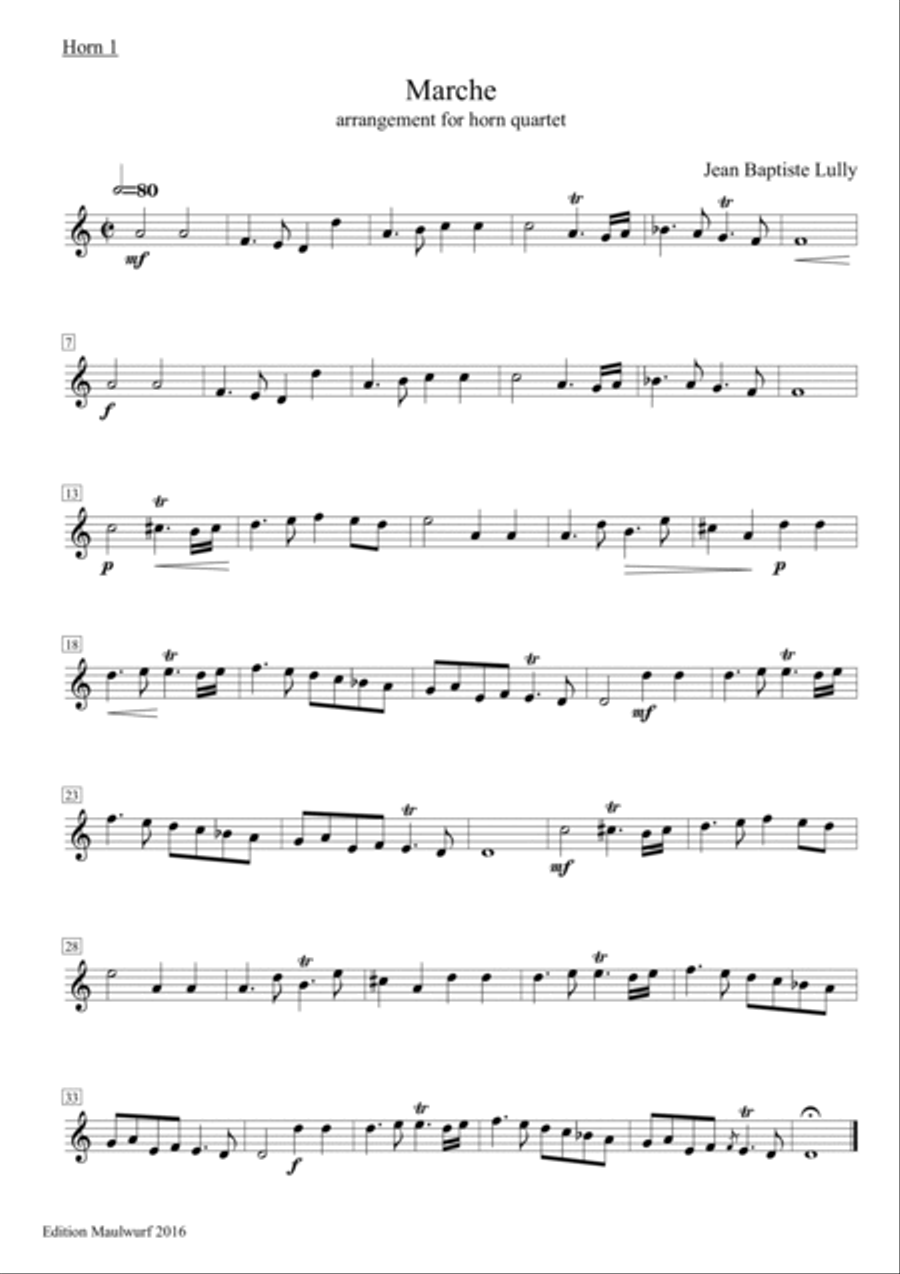 Marche Brass Quartet scores gallery preview page 3