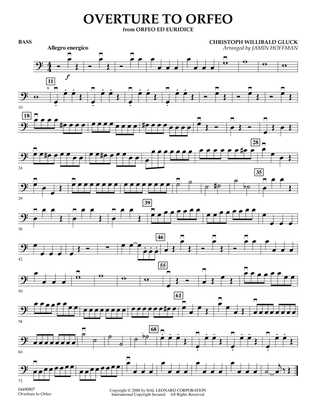 Overture to "Orfeo" - Bass