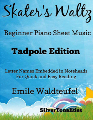 The Skater's Waltz Easiest Beginner Piano Sheet Music