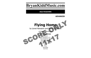 Flying Home - Score Only