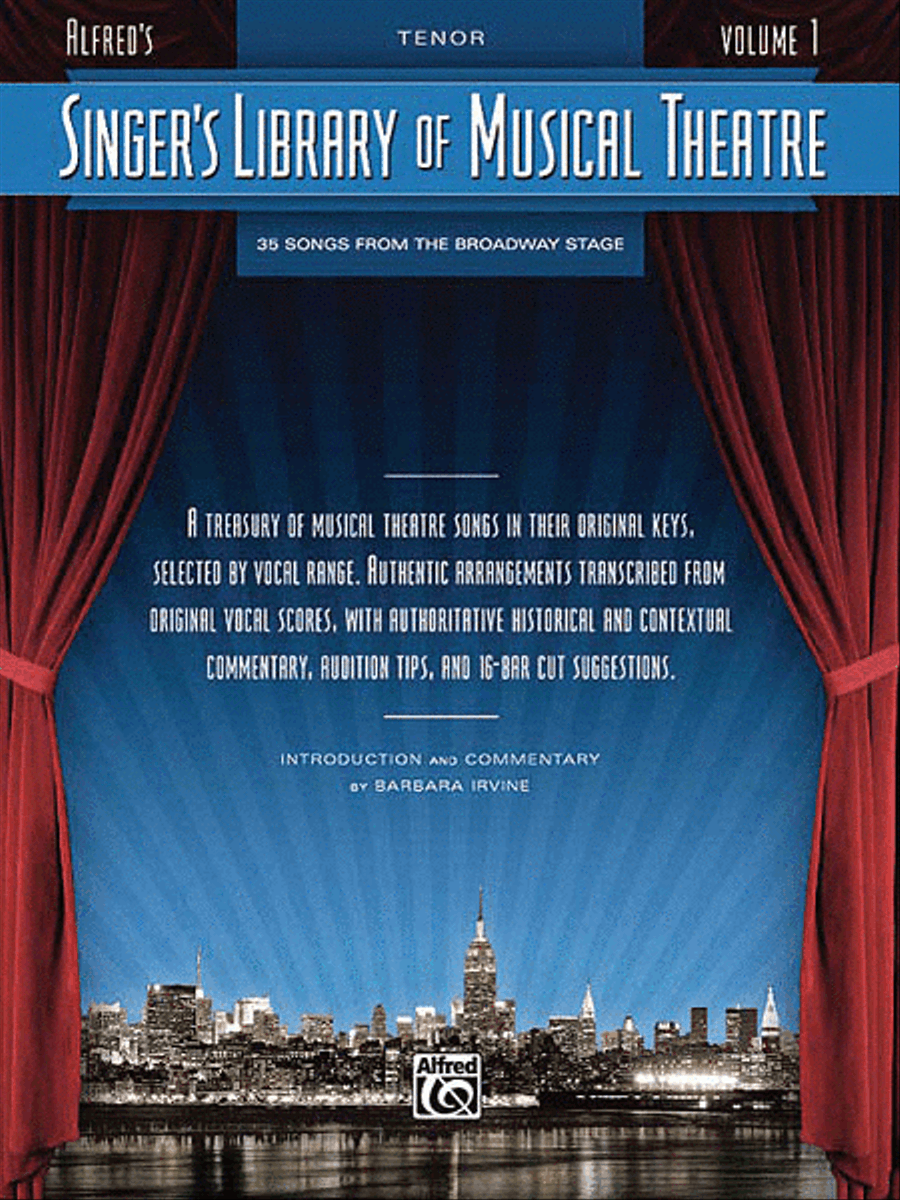 Singer's Library of Musical Theatre – Vol. 1 Voice scores gallery preview page 1