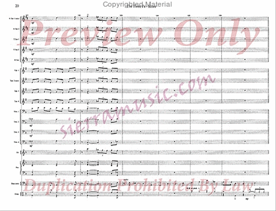 The Three J's Jazz Ensemble scores gallery preview page 21