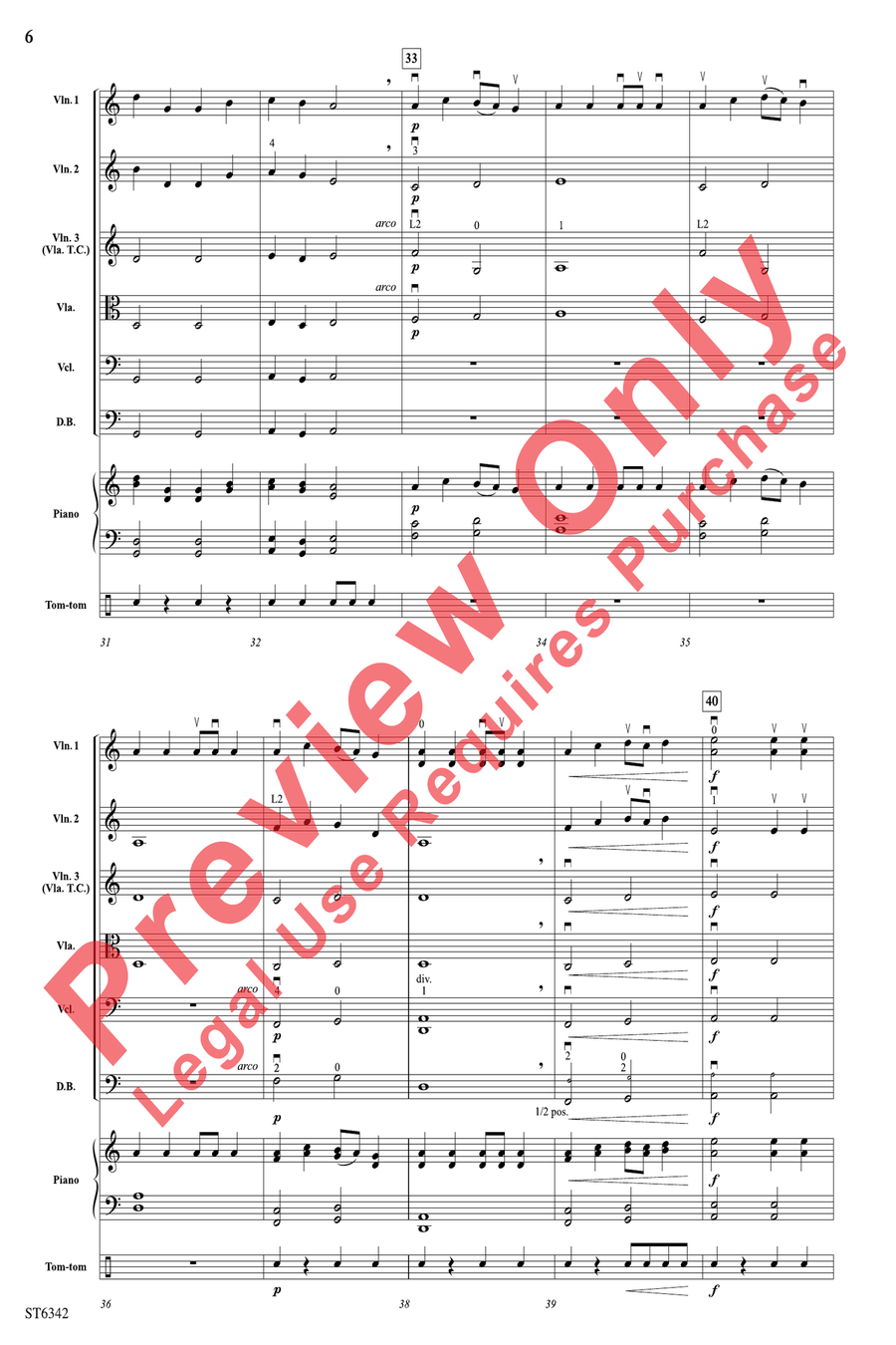 Viking String Orchestra scores gallery preview page 6