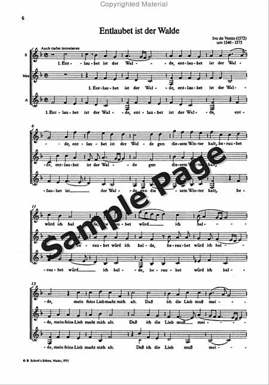 9 Love Madrigals 9 Love Madrigals SSA scores gallery preview page 7
