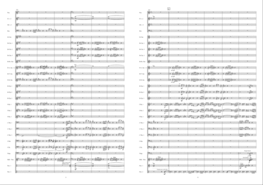 Musica Festiva Concert Band scores gallery preview page 17