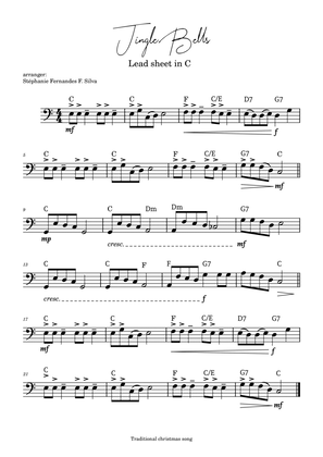 Jingle Bells - lead sheet in C