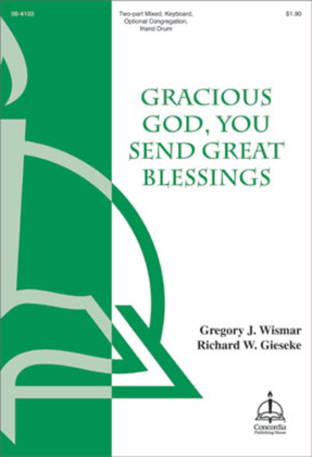 Book cover for Gracious God, You Send Great Blessings