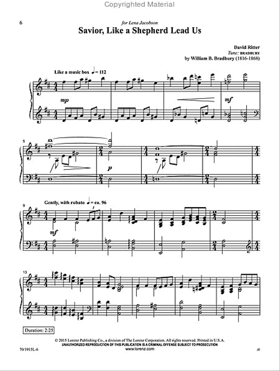 Piano Portraits Piano Solo scores gallery preview page 5