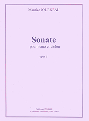 Book cover for Sonate Op. 6