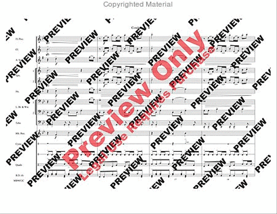 Fox Sports Themes Marching Band scores gallery preview page 5