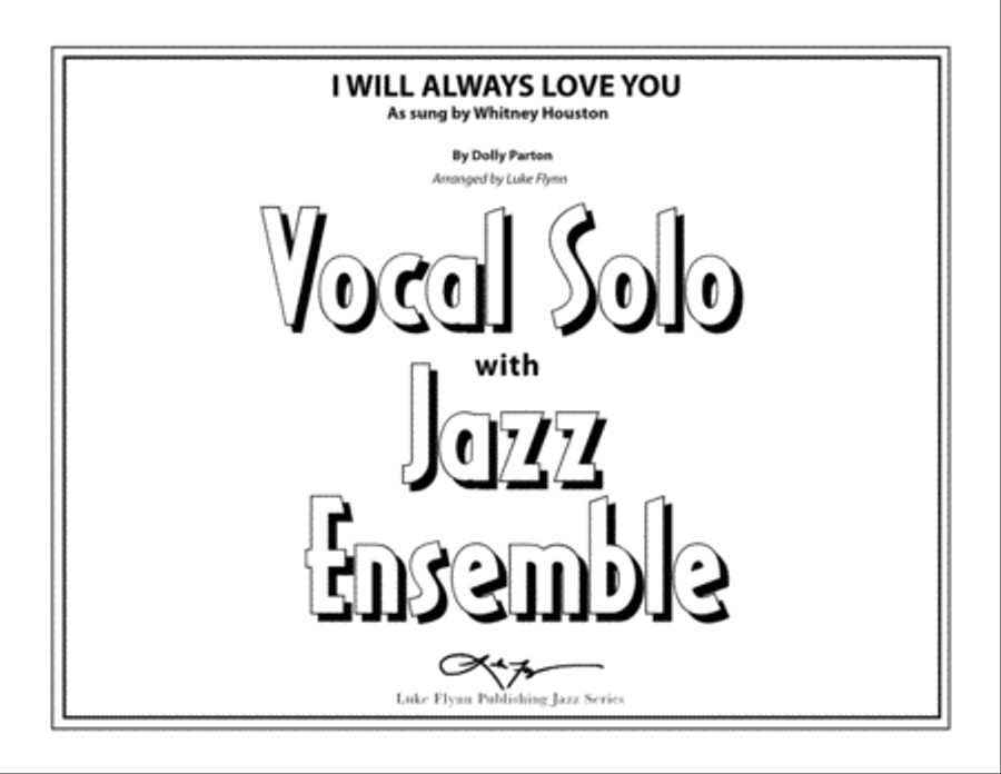 I Will Always Love You Jazz Ensemble scores gallery preview page 2