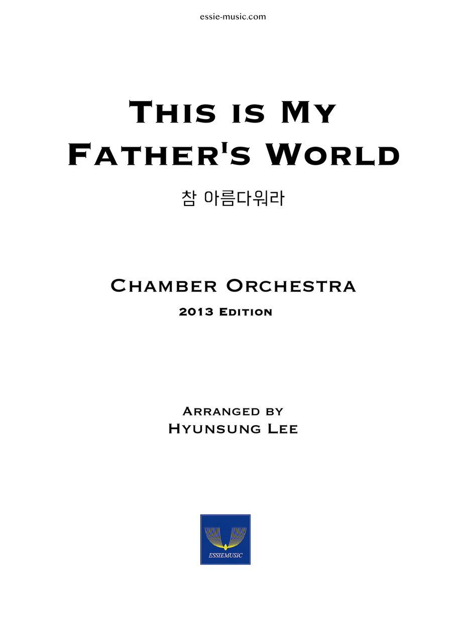 This is My Father's World - Children Orchestra Chamber Orchestra scores gallery preview page 1