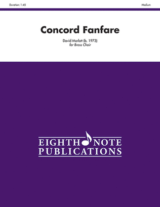Book cover for Concord Fanfare