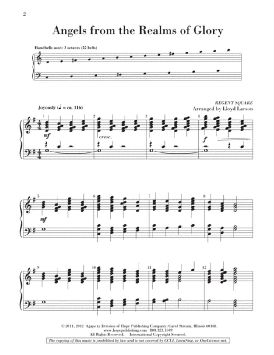 Keep It Simple 5 (Christmas Sacred and Secular) 3-Octaves scores gallery preview page 5