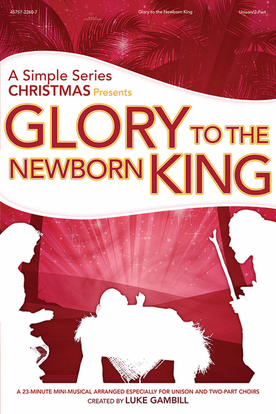 Glory To The Newborn King Tenor/ (Bass Rehearsal Track CD) image number null