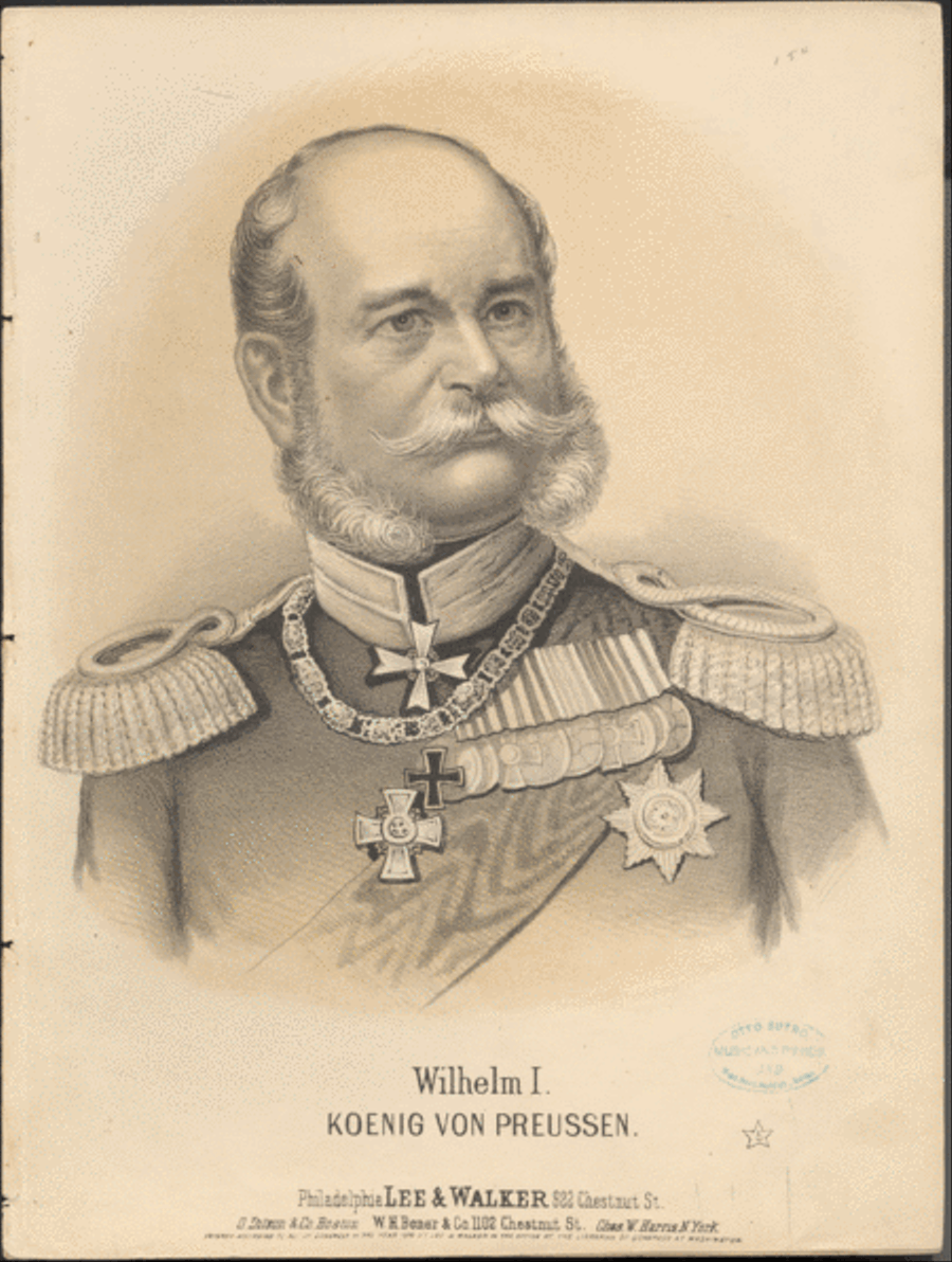 King William of Prussia; Grand Marc Piano Solo scores gallery preview page 1