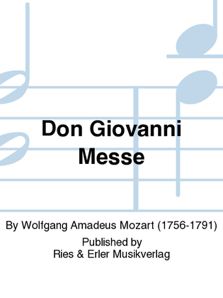 Don Giovanni Messe