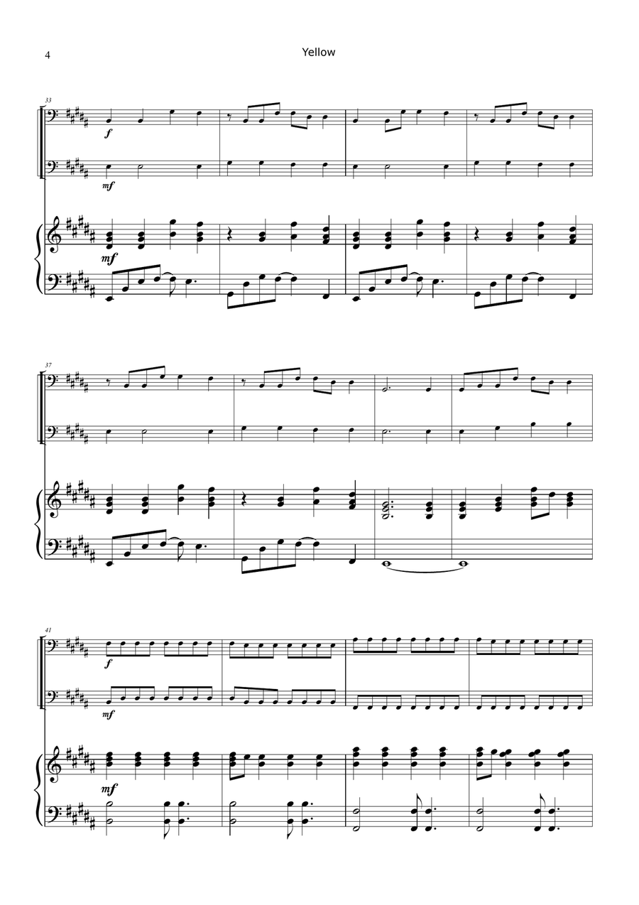 Yellow Brass Duet scores gallery preview page 4