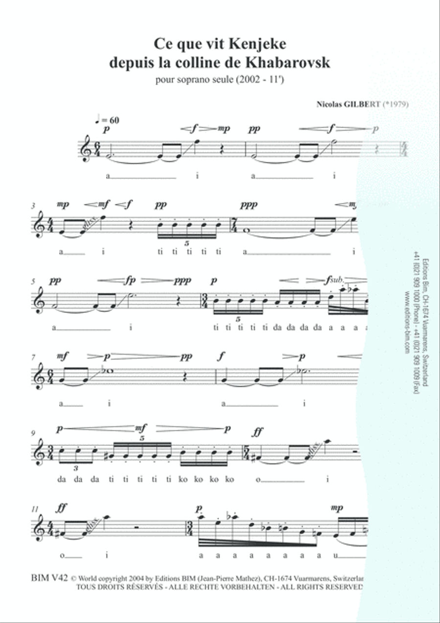 Ce que vit Kenjeke depuis la colline de Khabarovsk School and Community scores gallery preview page 2