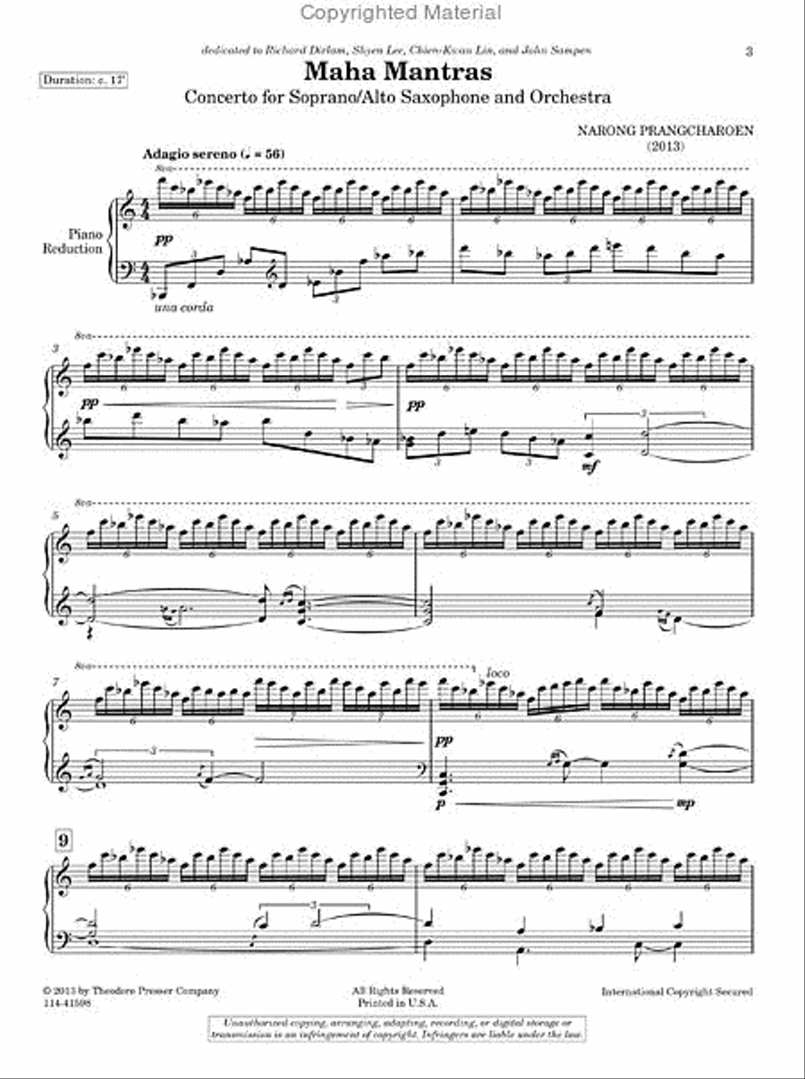 Maha Mantras Chamber Music scores gallery preview page 2