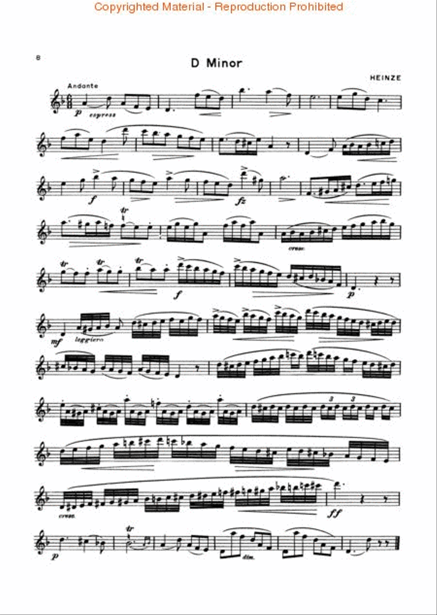 Selected Studies for Saxophone