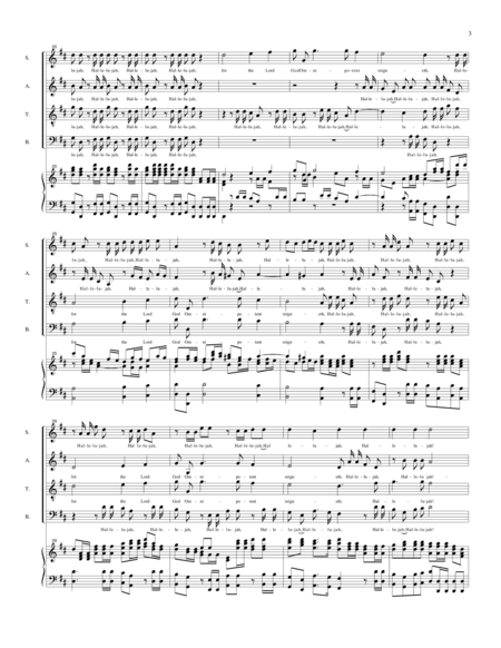 Hallelujah Chorus (SATB+Piano)