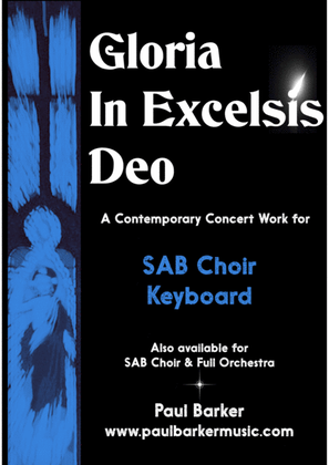 Gloria In Excelsis Deo (SAB Choir/Piano)
