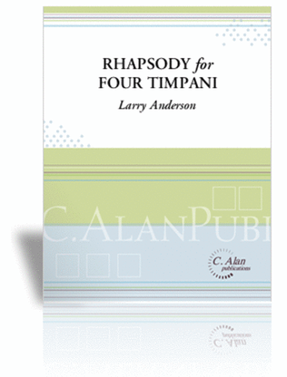 Book cover for Rhapsody for Four Timpani