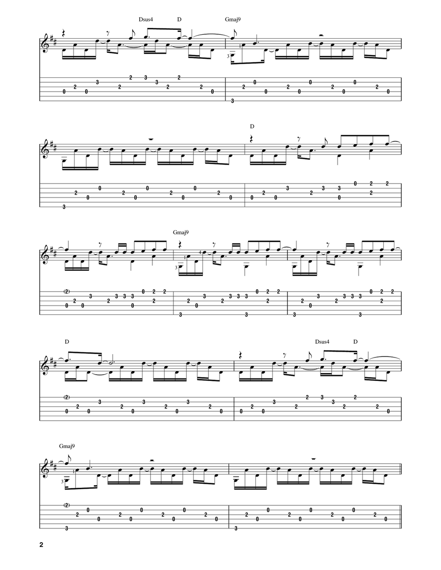 Holy Spirit Holy Spirit Guitar Solo scores gallery preview page 2