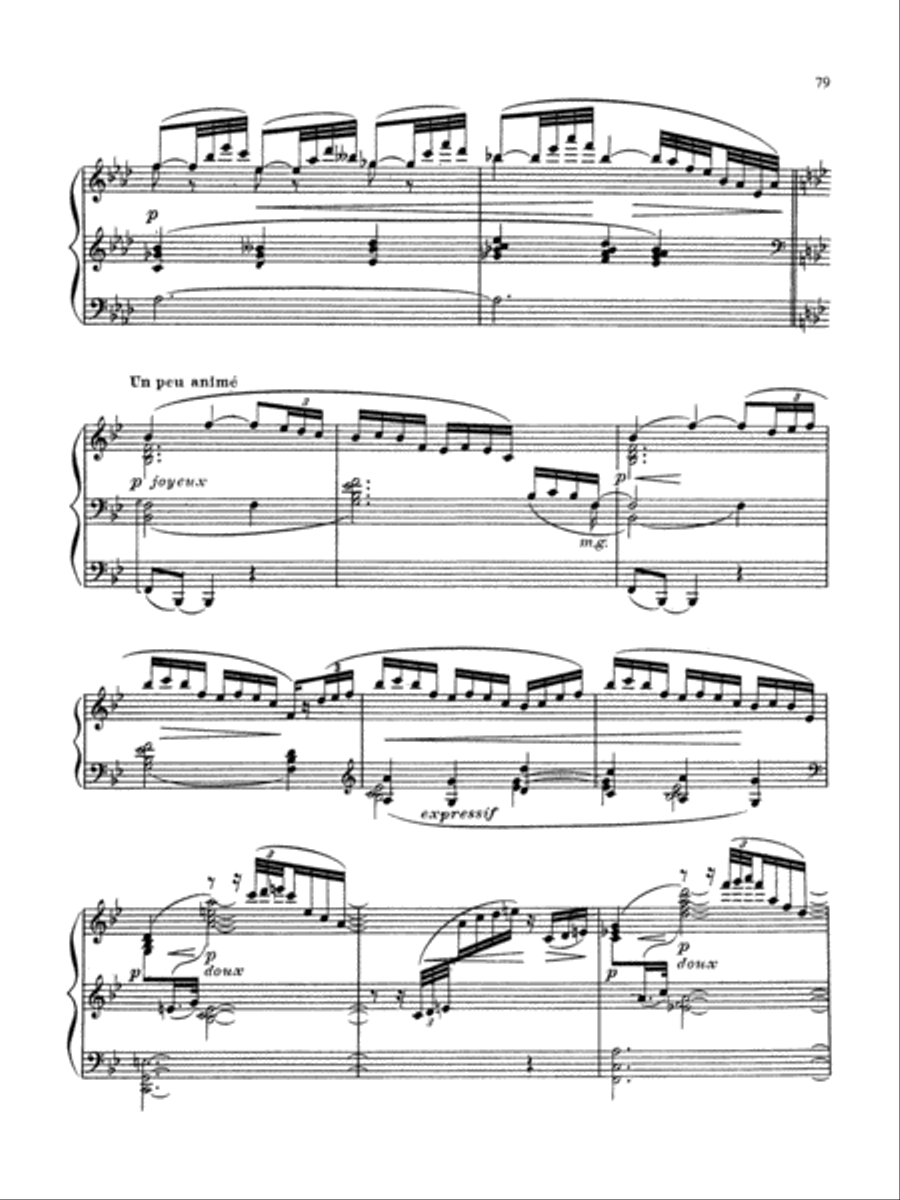 Debussy: Prelude - Book II, No. 5 Piano Solo scores gallery preview page 3