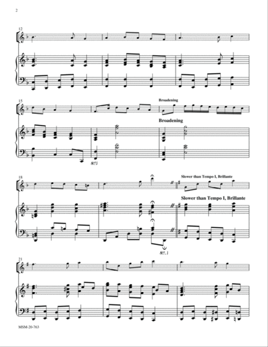 American Suite I (Patriotic Pieces) Violin Solo scores gallery preview page 2