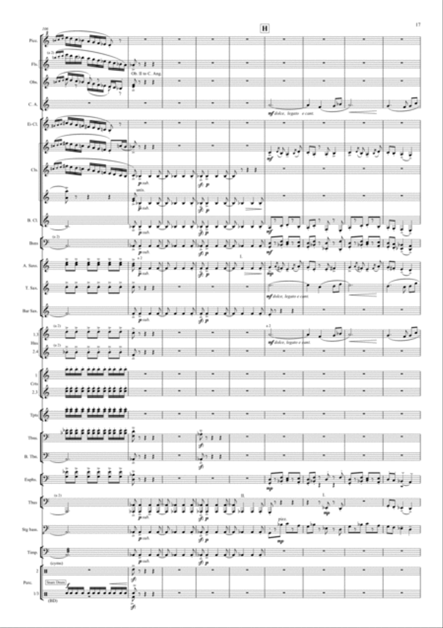 Masque Concert Band scores gallery preview page 4