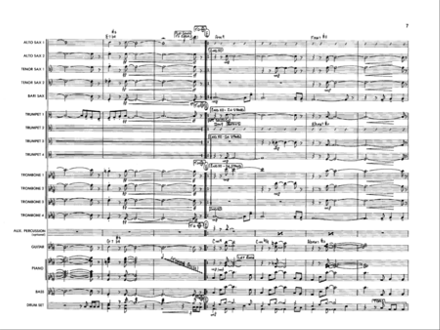 Bahia Bahia Jazz Ensemble scores gallery preview page 7