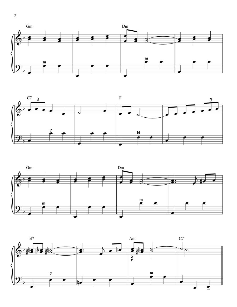 Serenade Piano scores gallery preview page 2